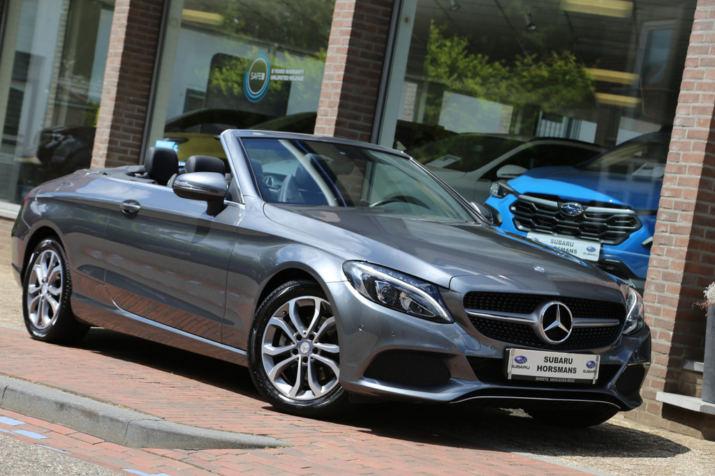 Mercedes-Benz C-Klasse Cabrio 200 Ambition Navi LED Airscarf 54115040-0.jpg | Subaru Horsmans