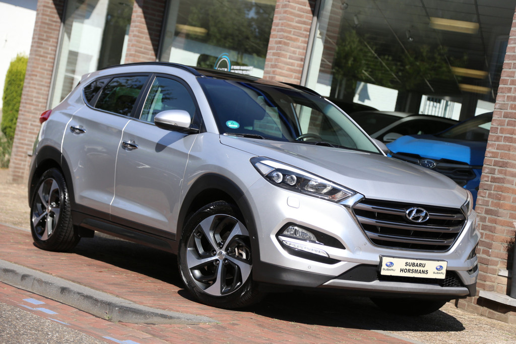 Hyundai Tucson 1.6 T-GDi Premium 4WD Schuifdak Leer Navi Camera 54881835-0.jpg | Subaru Horsmans